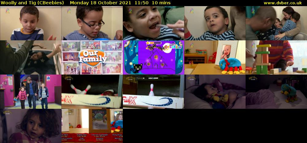 Woolly and Tig (CBeebies) Monday 18 October 2021 11:50 - 12:00