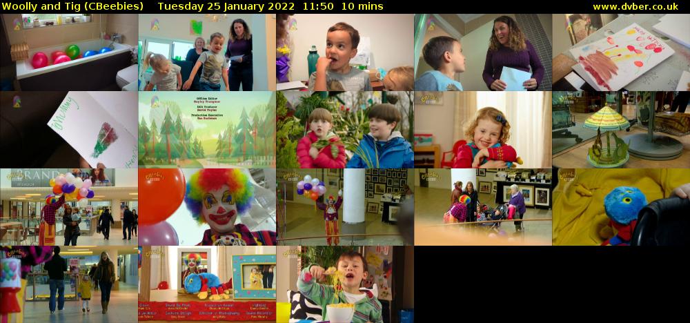 Woolly and Tig (CBeebies) Tuesday 25 January 2022 11:50 - 12:00