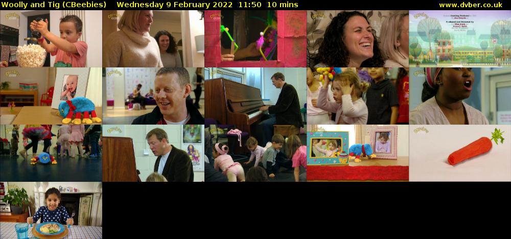 Woolly and Tig (CBeebies) Wednesday 9 February 2022 11:50 - 12:00