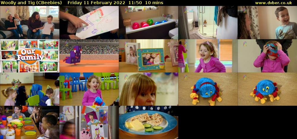 Woolly and Tig (CBeebies) Friday 11 February 2022 11:50 - 12:00