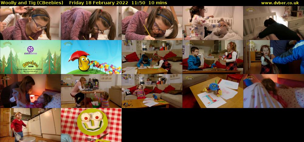 Woolly and Tig (CBeebies) Friday 18 February 2022 11:50 - 12:00