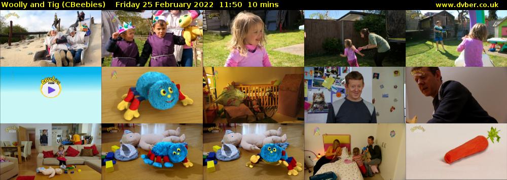Woolly and Tig (CBeebies) Friday 25 February 2022 11:50 - 12:00