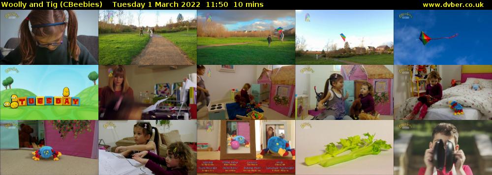 Woolly and Tig (CBeebies) Tuesday 1 March 2022 11:50 - 12:00