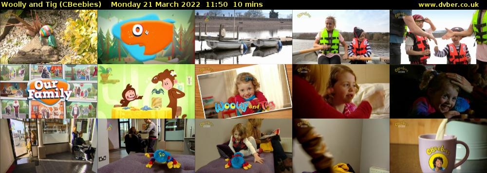 Woolly and Tig (CBeebies) Monday 21 March 2022 11:50 - 12:00