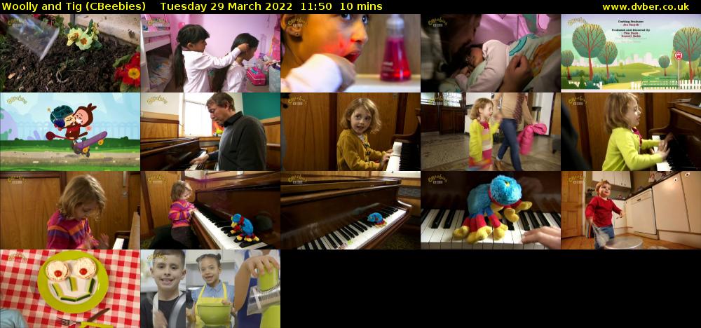 Woolly and Tig (CBeebies) Tuesday 29 March 2022 11:50 - 12:00