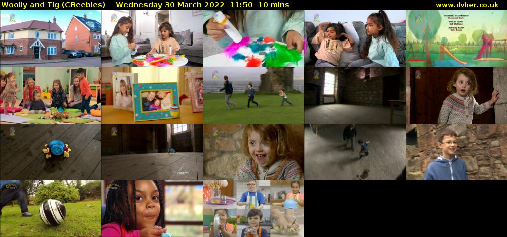 Woolly and Tig (CBeebies) Wednesday 30 March 2022 11:50 - 12:00