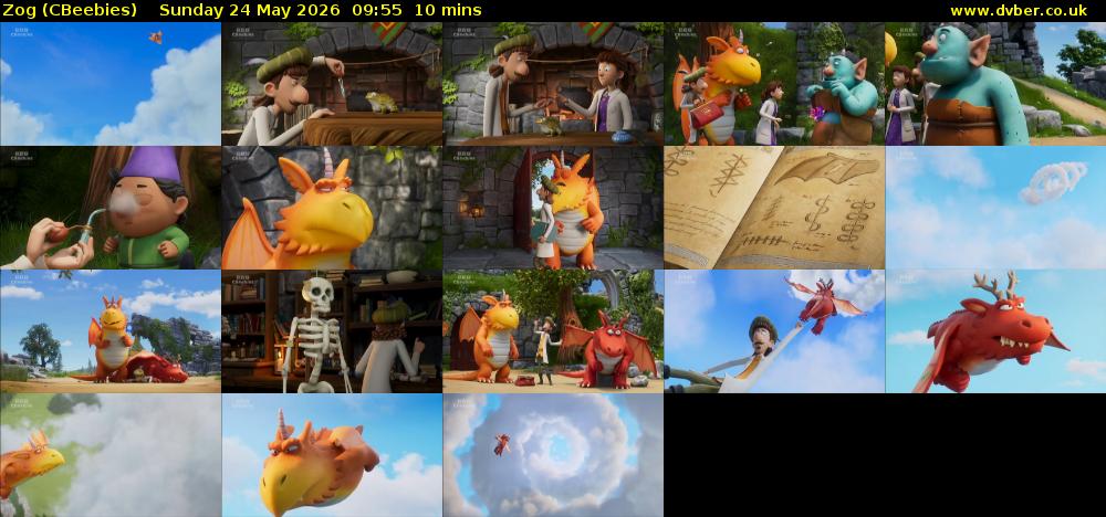 Zog (CBeebies) Sunday 24 May 2026 09:55 - 10:05