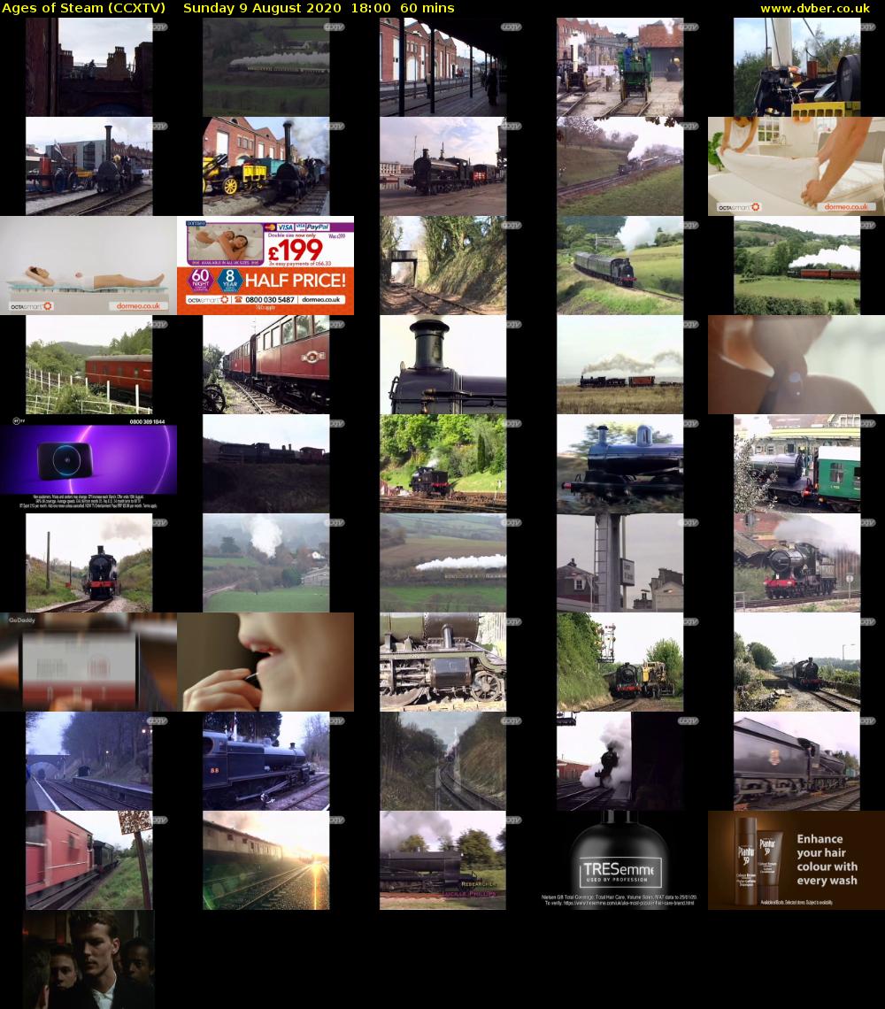 Ages of Steam (CCXTV) Sunday 9 August 2020 18:00 - 19:00