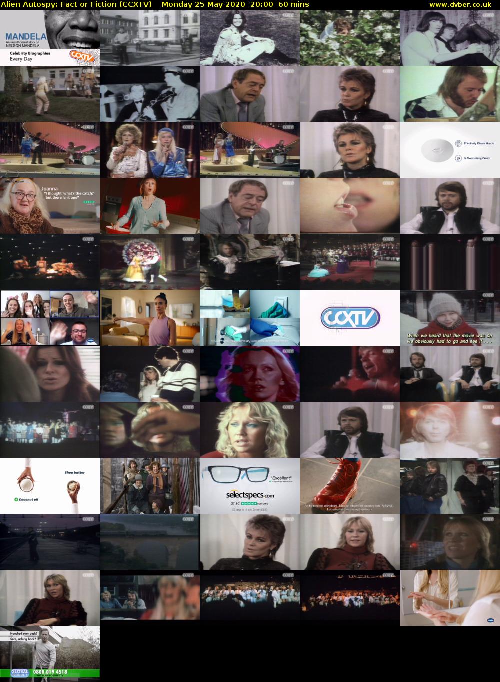 Alien Autospy: Fact or Fiction (CCXTV) Monday 25 May 2020 20:00 - 21:00