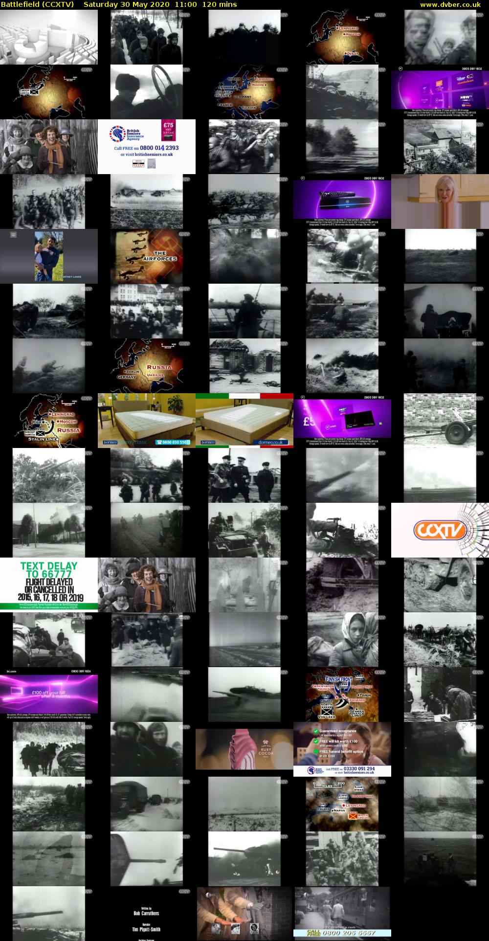 Battlefield (CCXTV) Saturday 30 May 2020 11:00 - 13:00
