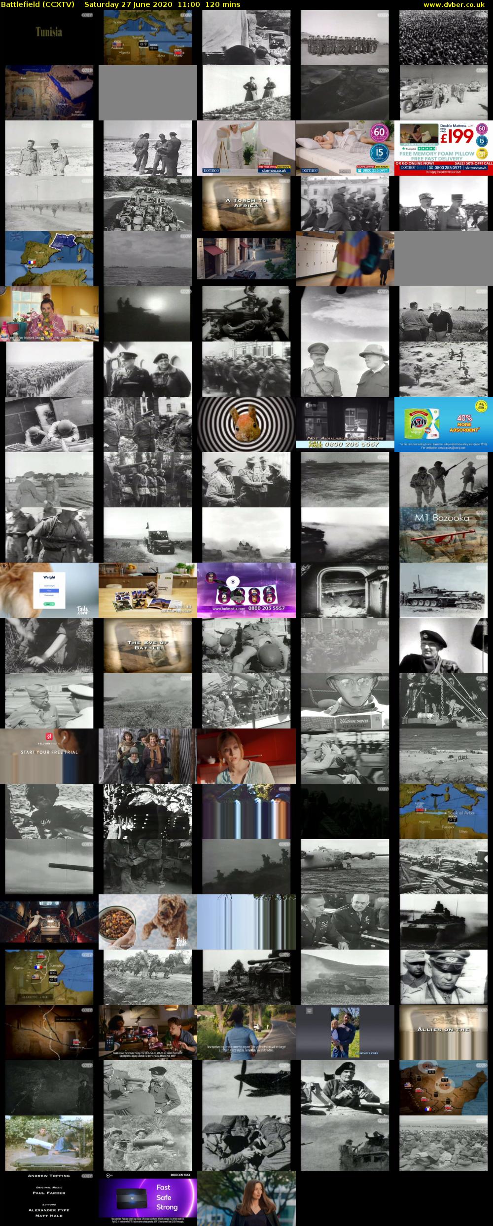 Battlefield (CCXTV) Saturday 27 June 2020 11:00 - 13:00