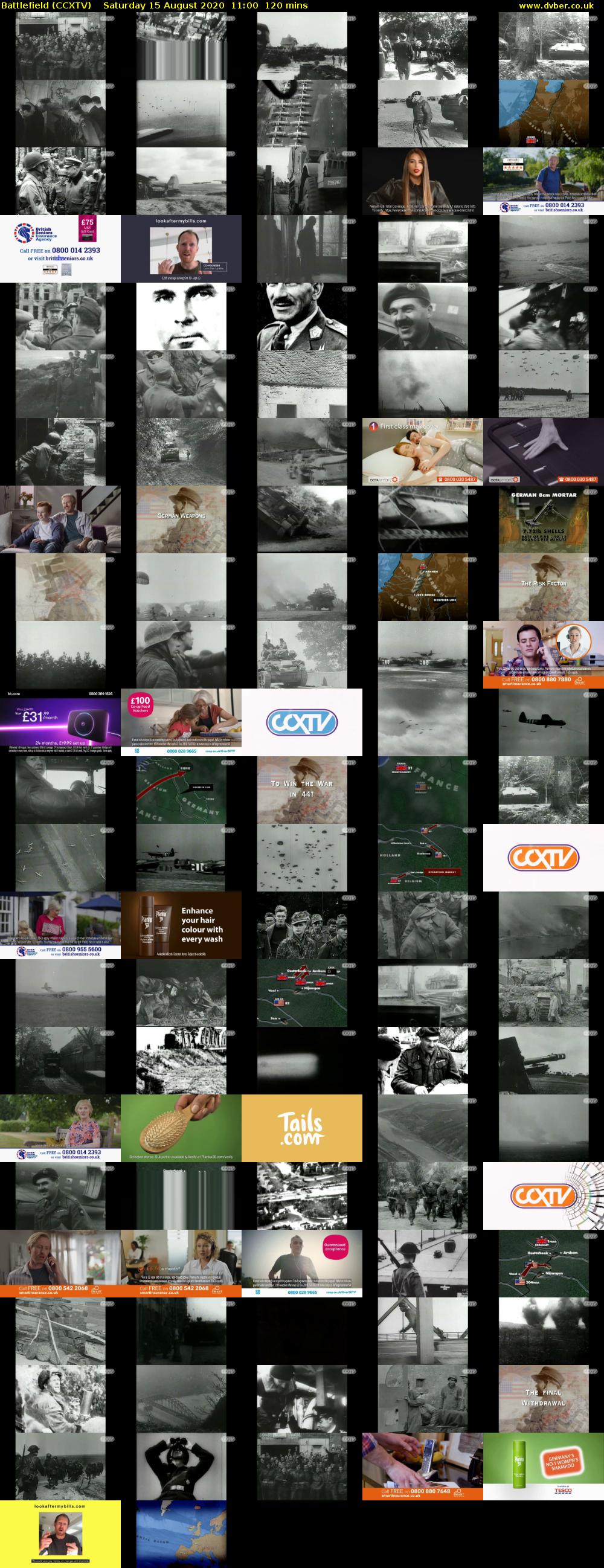 Battlefield (CCXTV) Saturday 15 August 2020 11:00 - 13:00