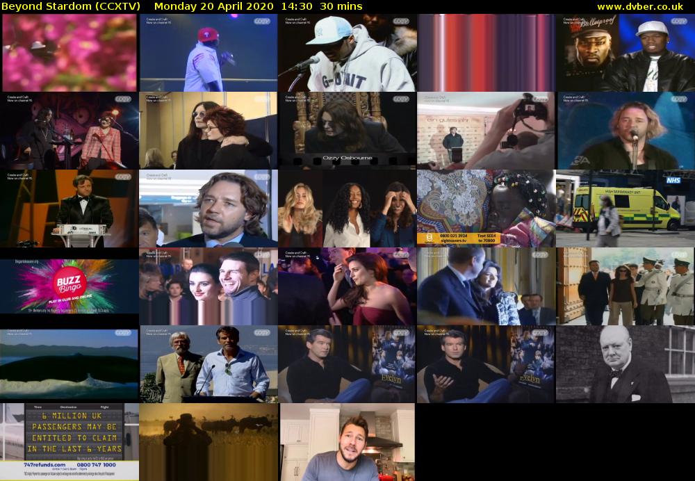 Beyond Stardom (CCXTV) Monday 20 April 2020 14:30 - 15:00