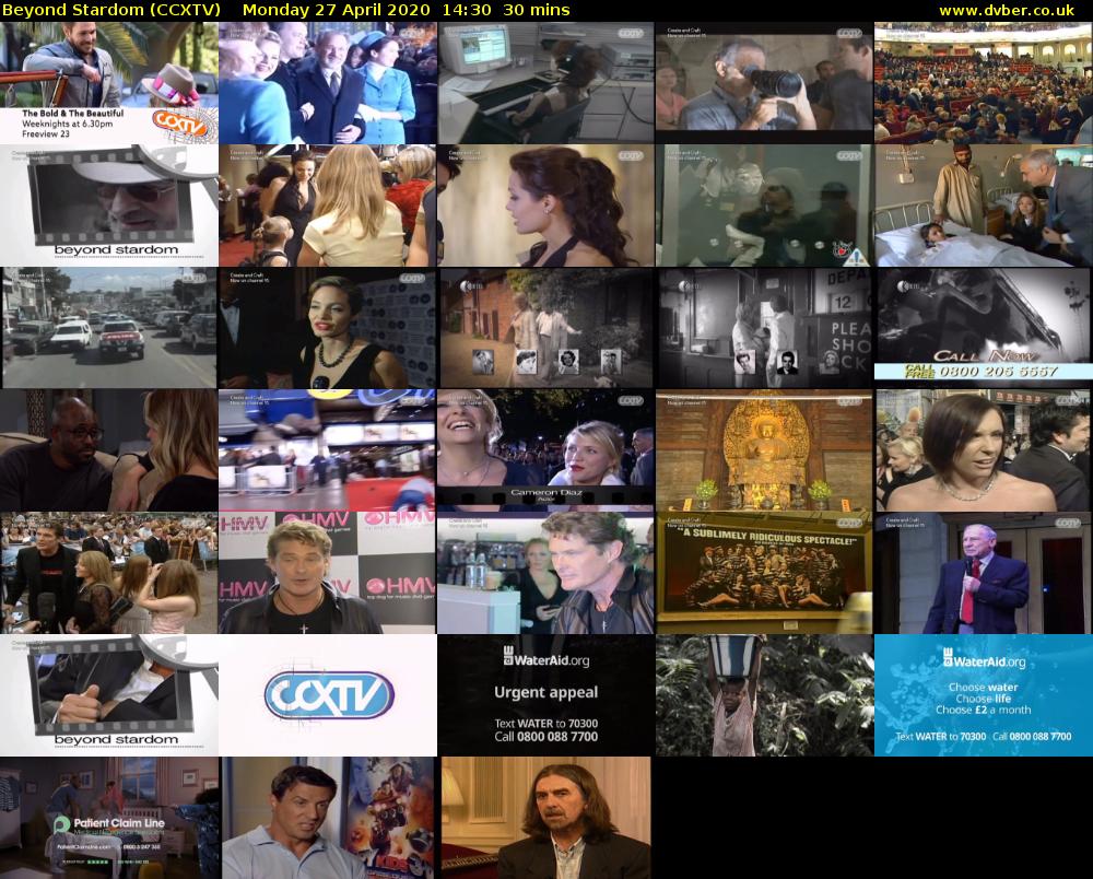 Beyond Stardom (CCXTV) Monday 27 April 2020 14:30 - 15:00