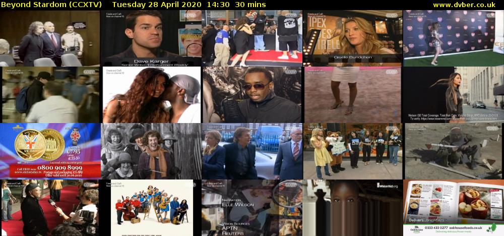 Beyond Stardom (CCXTV) Tuesday 28 April 2020 14:30 - 15:00