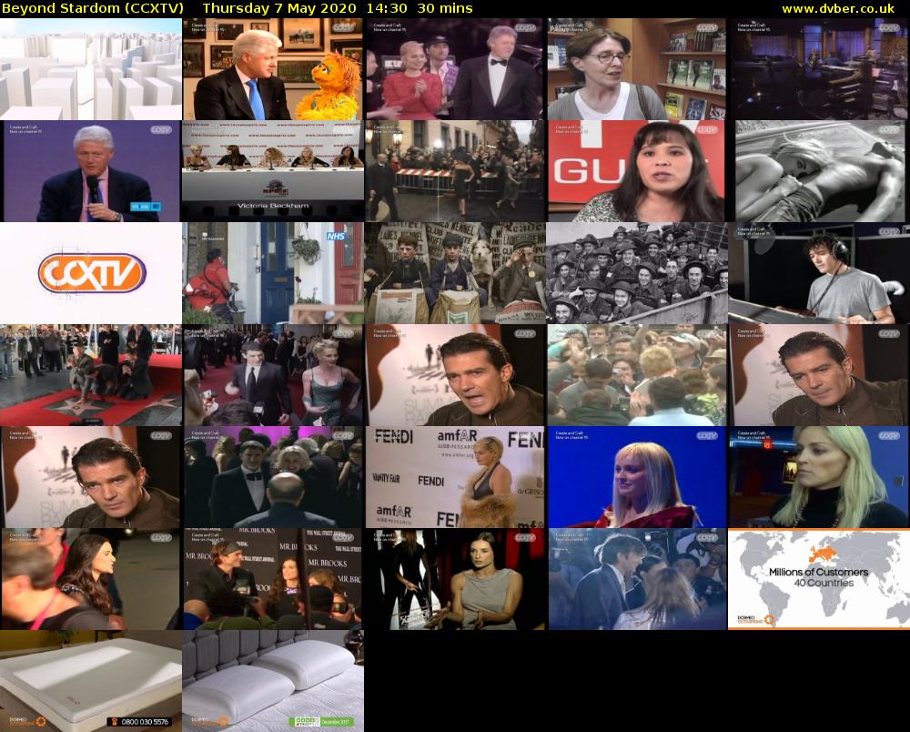 Beyond Stardom (CCXTV) Thursday 7 May 2020 14:30 - 15:00