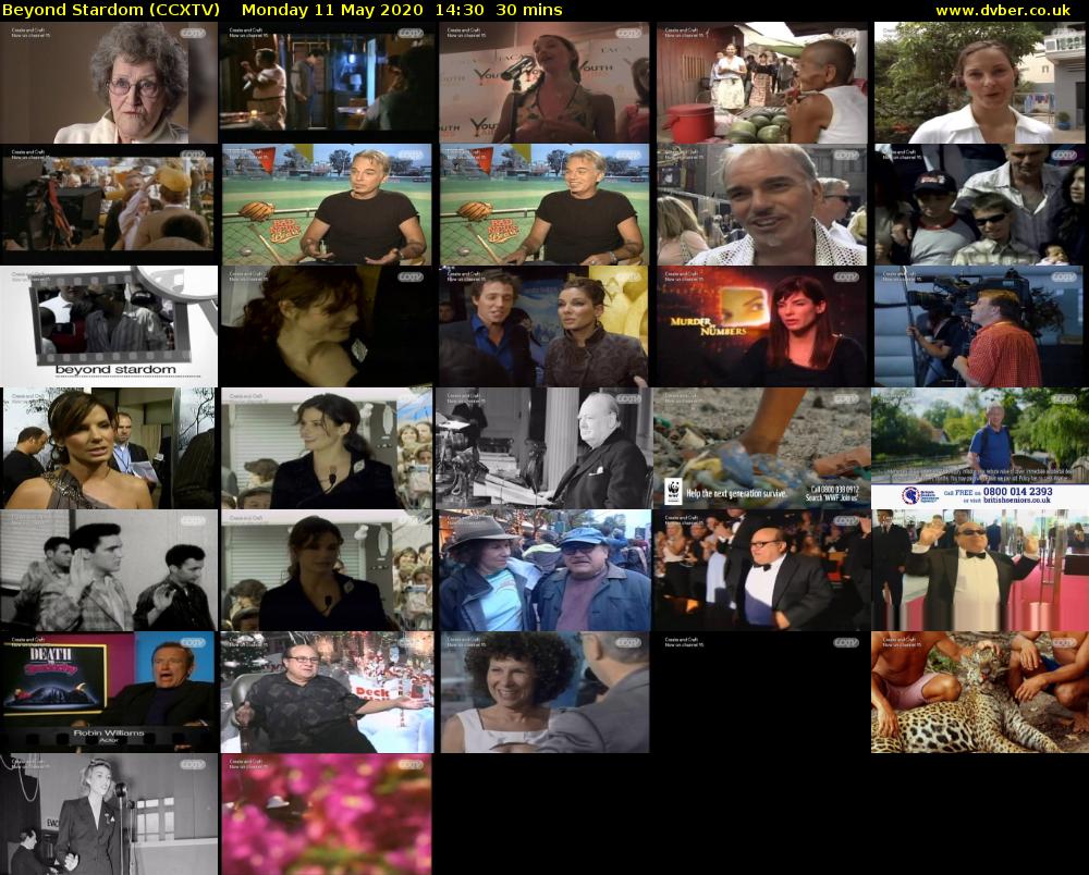 Beyond Stardom (CCXTV) Monday 11 May 2020 14:30 - 15:00