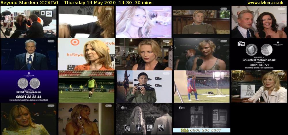 Beyond Stardom (CCXTV) Thursday 14 May 2020 14:30 - 15:00