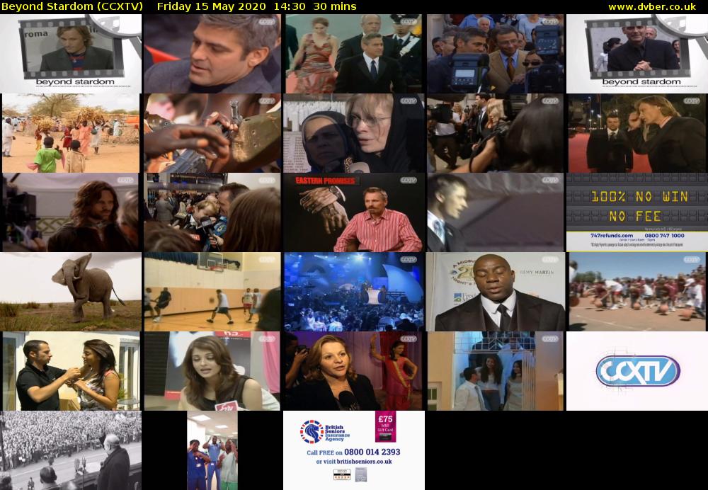 Beyond Stardom (CCXTV) Friday 15 May 2020 14:30 - 15:00