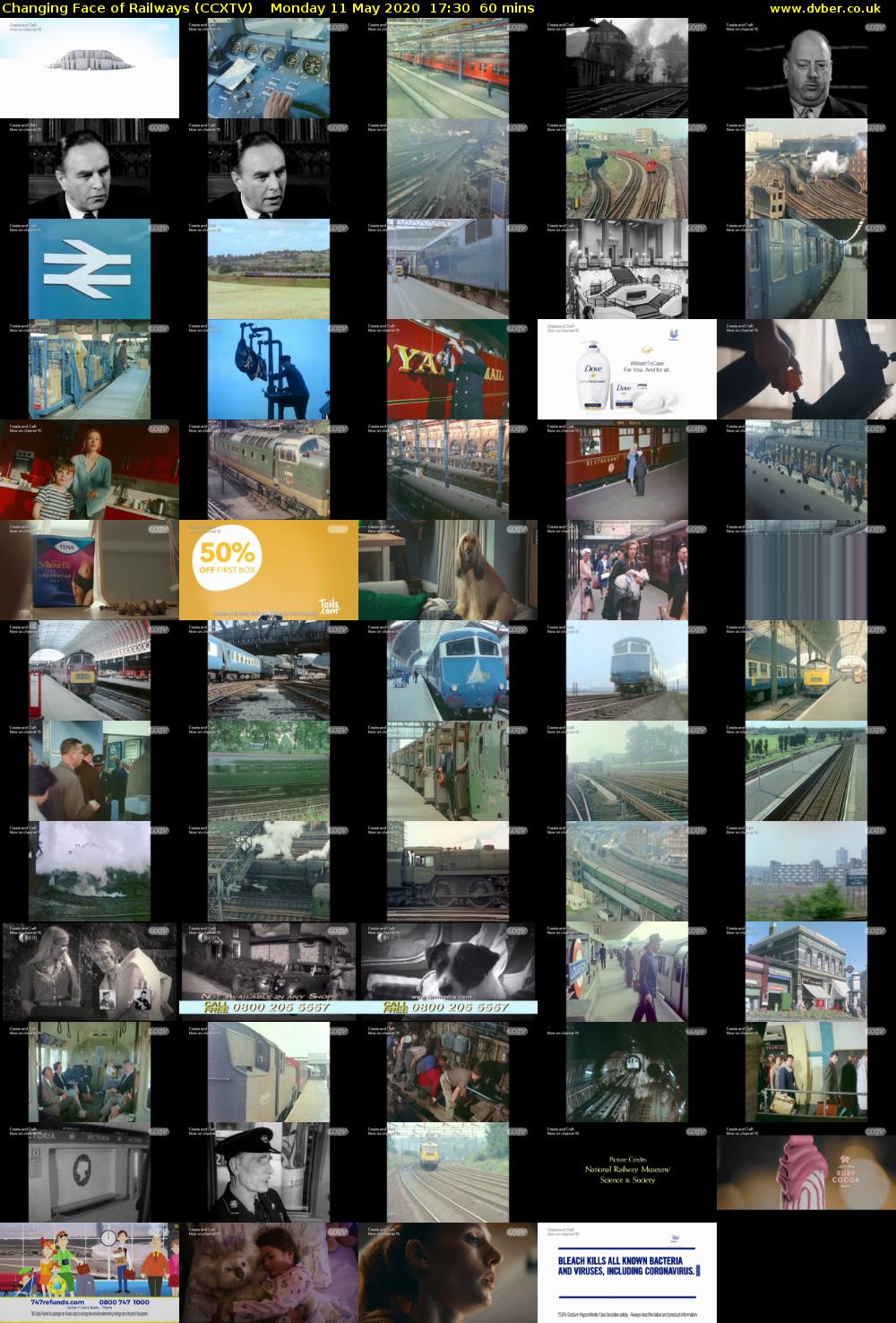 Changing Face of Railways (CCXTV) Monday 11 May 2020 17:30 - 18:30