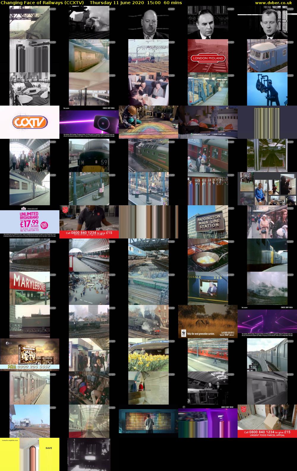 Changing Face of Railways (CCXTV) Thursday 11 June 2020 15:00 - 16:00