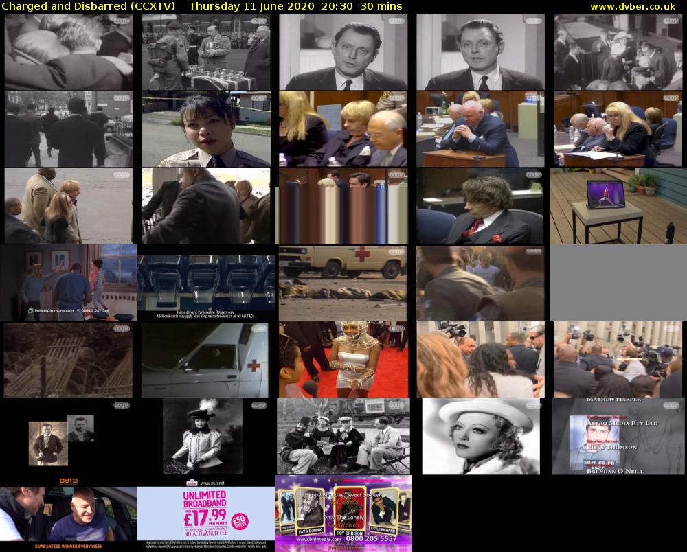 Charged and Disbarred (CCXTV) Thursday 11 June 2020 20:30 - 21:00