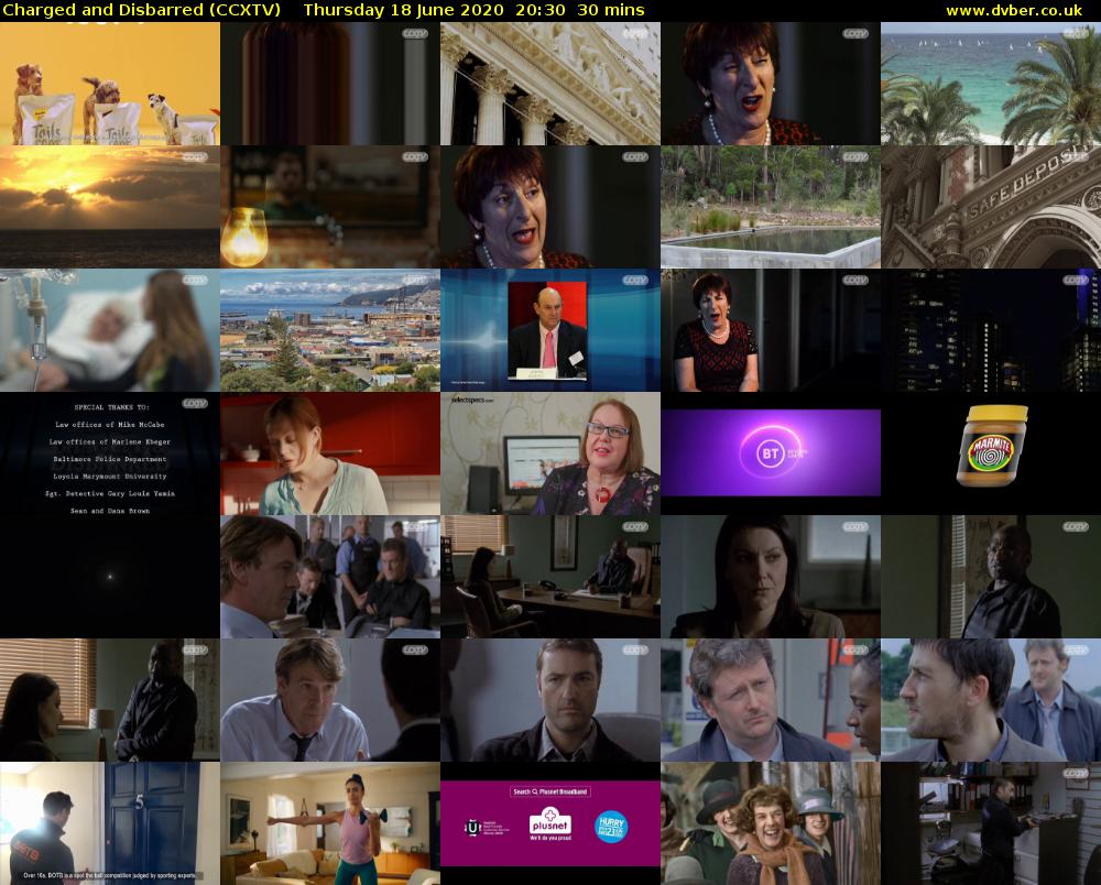 Charged and Disbarred (CCXTV) Thursday 18 June 2020 20:30 - 21:00