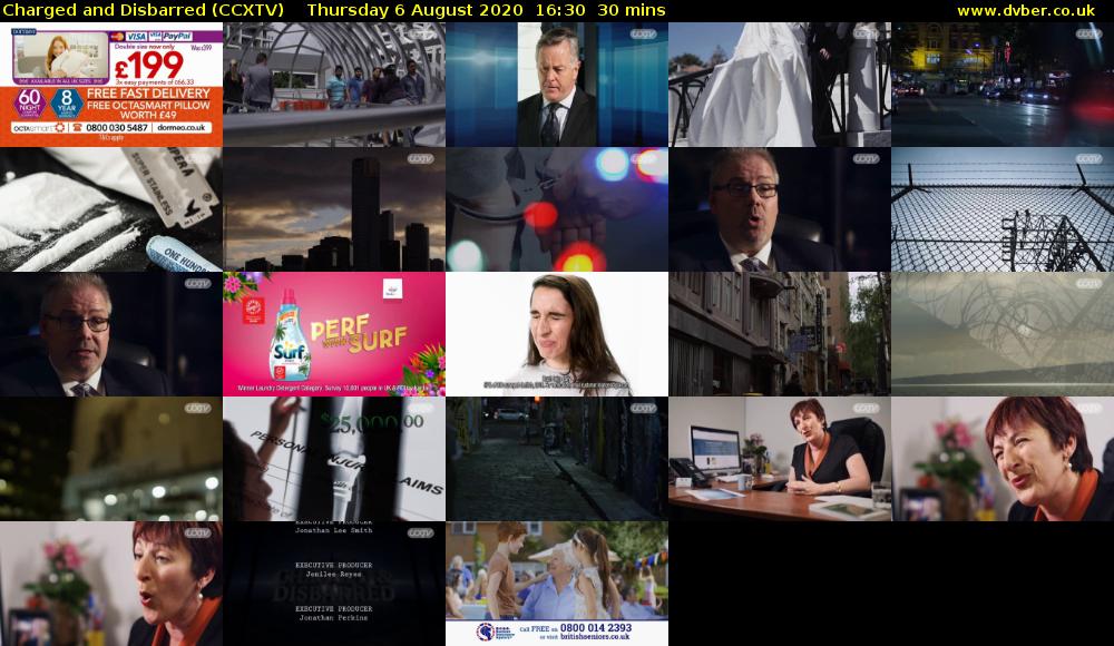 Charged and Disbarred (CCXTV) Thursday 6 August 2020 16:30 - 17:00