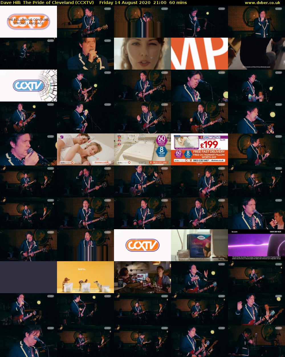 Dave Hill: The Pride of Cleveland (CCXTV) Friday 14 August 2020 21:00 - 22:00