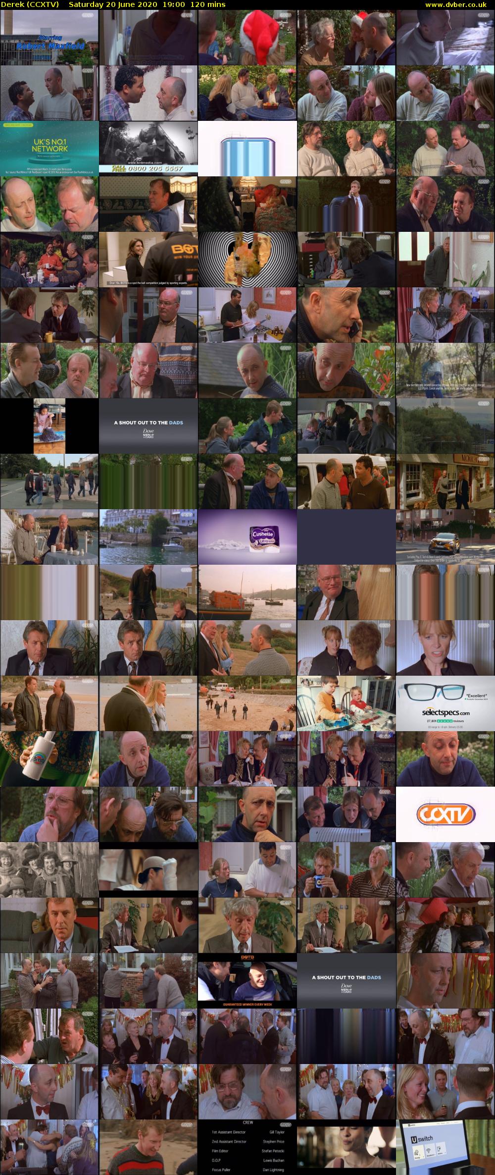 Derek (CCXTV) Saturday 20 June 2020 19:00 - 21:00