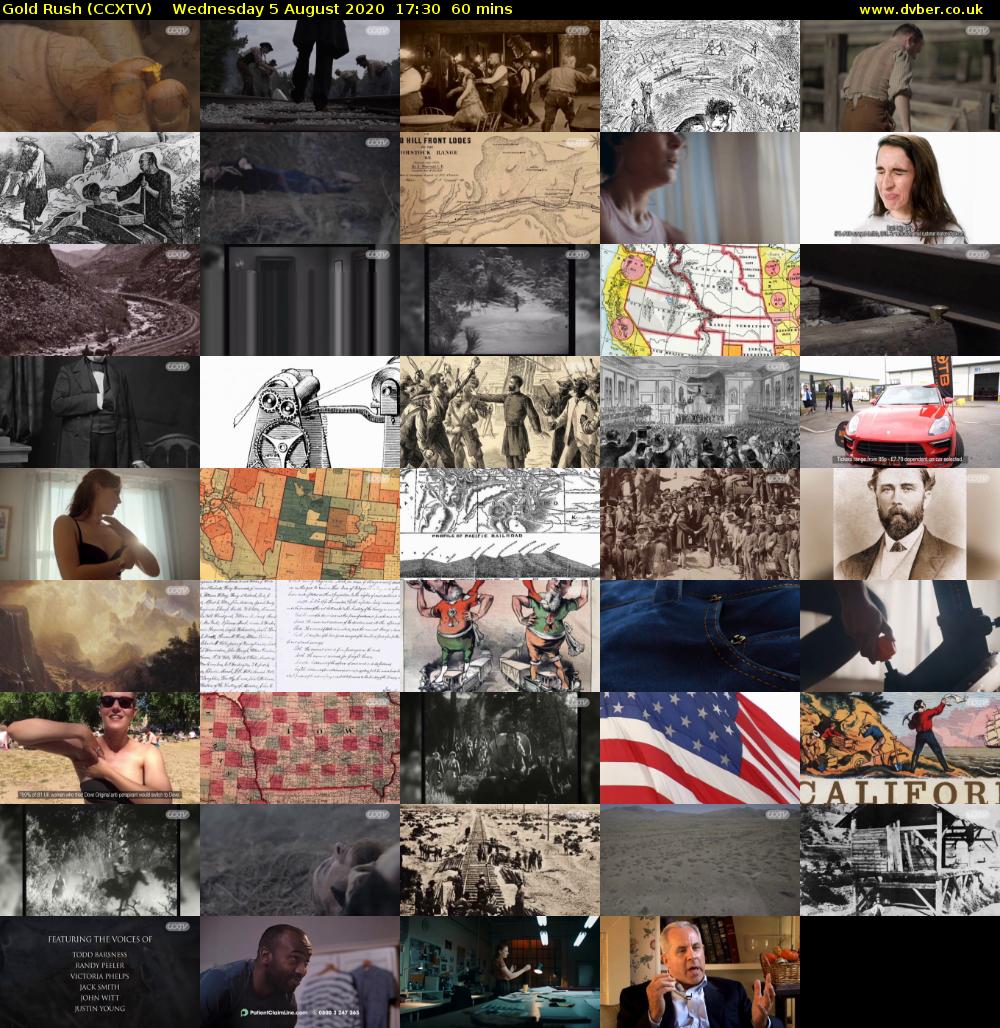 Gold Rush (CCXTV) Wednesday 5 August 2020 17:30 - 18:30