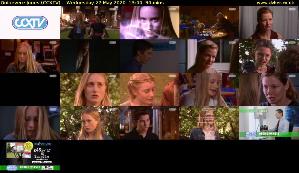Guinevere Jones (CCXTV) Wednesday 27 May 2020 13:00 - 13:30