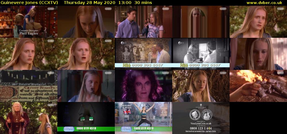 Guinevere Jones (CCXTV) Thursday 28 May 2020 13:00 - 13:30