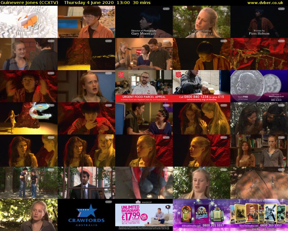 Guinevere Jones (CCXTV) Thursday 4 June 2020 13:00 - 13:30