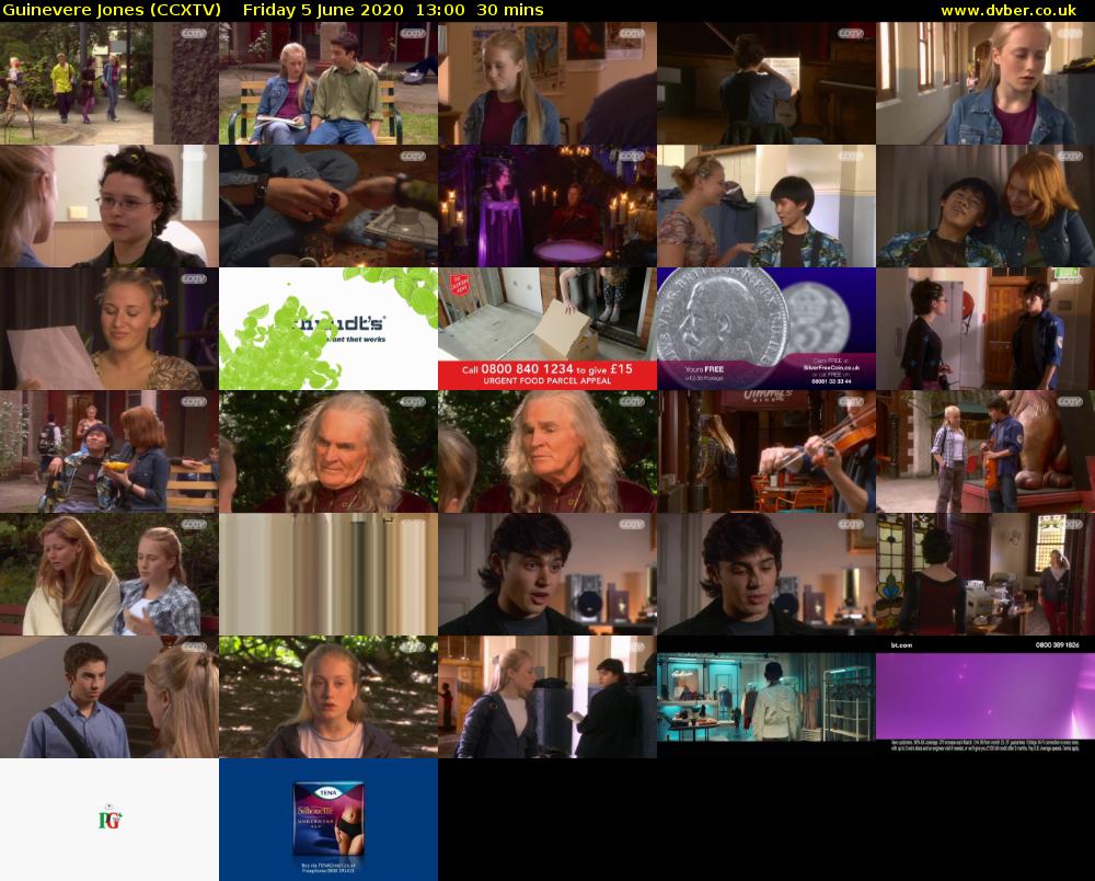 Guinevere Jones (CCXTV) Friday 5 June 2020 13:00 - 13:30
