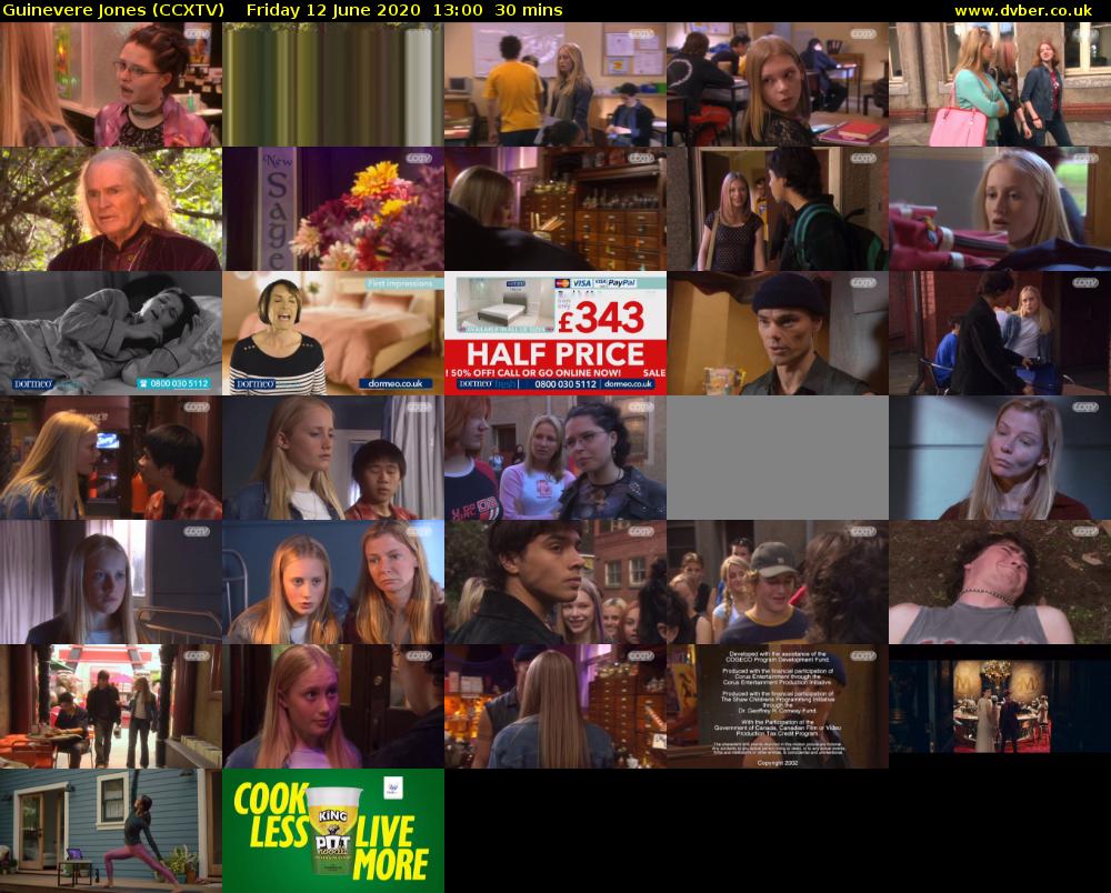 Guinevere Jones (CCXTV) Friday 12 June 2020 13:00 - 13:30