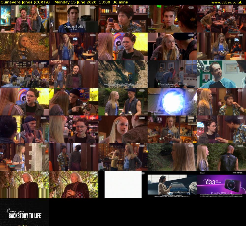 Guinevere Jones (CCXTV) Monday 15 June 2020 13:00 - 13:30