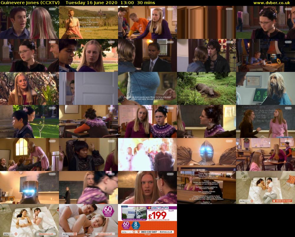 Guinevere Jones (CCXTV) Tuesday 16 June 2020 13:00 - 13:30