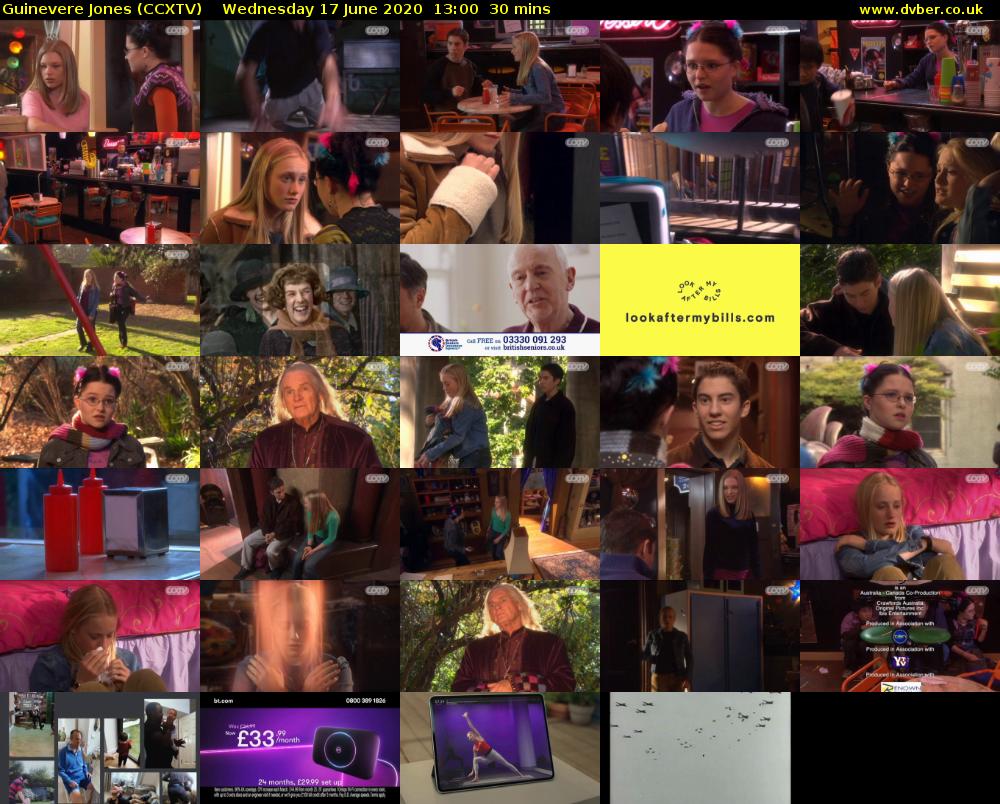 Guinevere Jones (CCXTV) Wednesday 17 June 2020 13:00 - 13:30