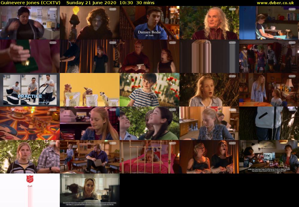 Guinevere Jones (CCXTV) Sunday 21 June 2020 10:30 - 11:00