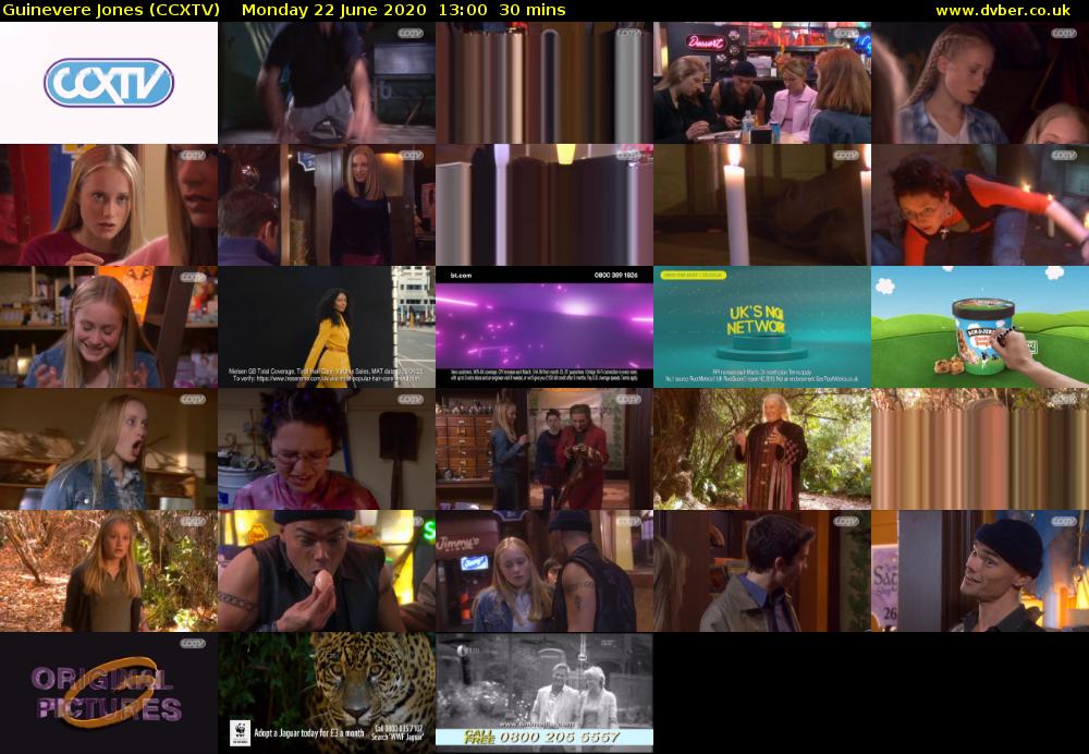 Guinevere Jones (CCXTV) Monday 22 June 2020 13:00 - 13:30
