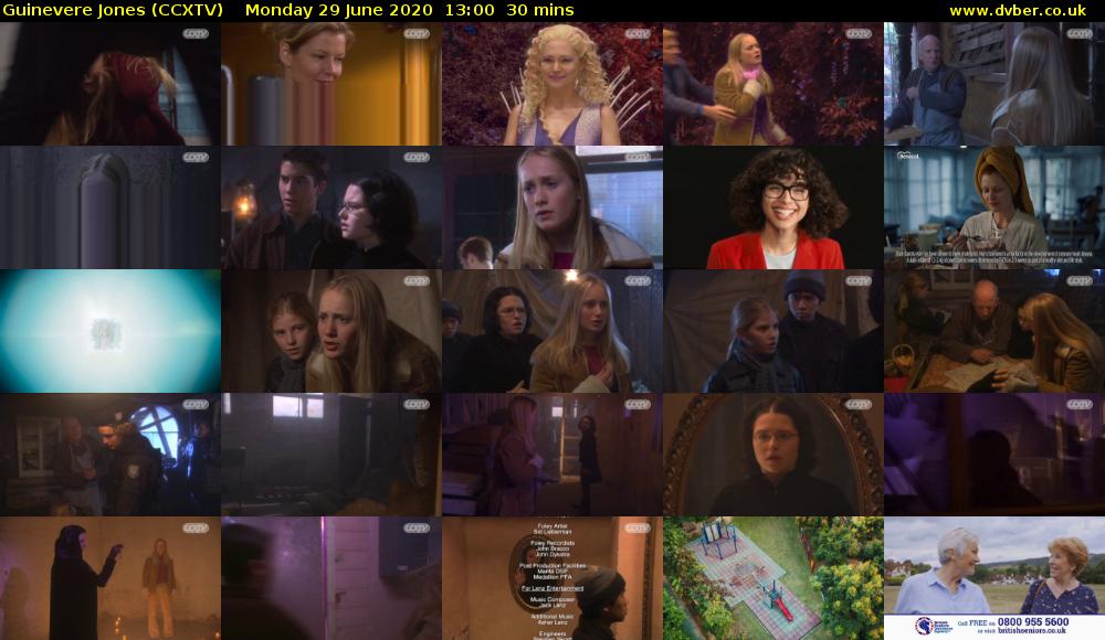 Guinevere Jones (CCXTV) Monday 29 June 2020 13:00 - 13:30