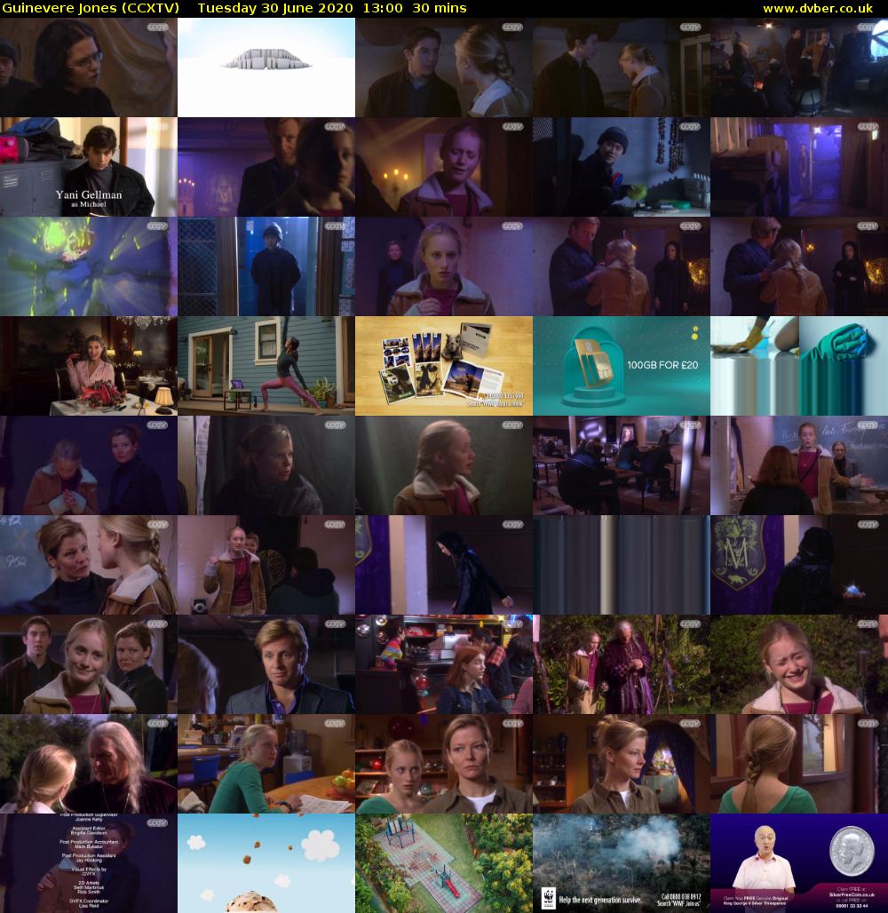 Guinevere Jones (CCXTV) Tuesday 30 June 2020 13:00 - 13:30