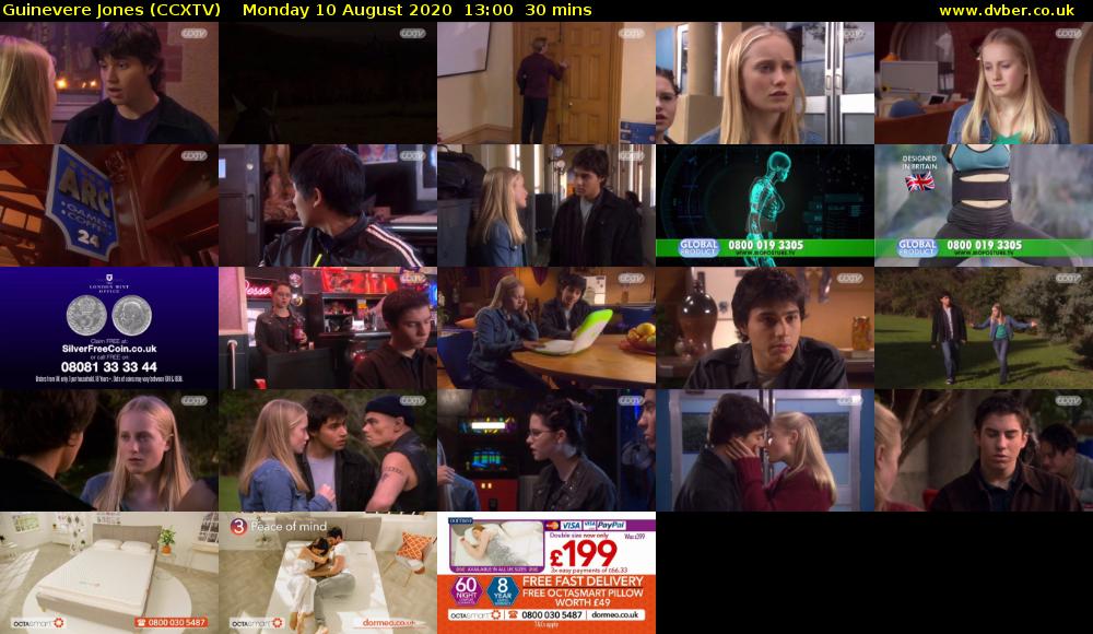 Guinevere Jones (CCXTV) Monday 10 August 2020 13:00 - 13:30