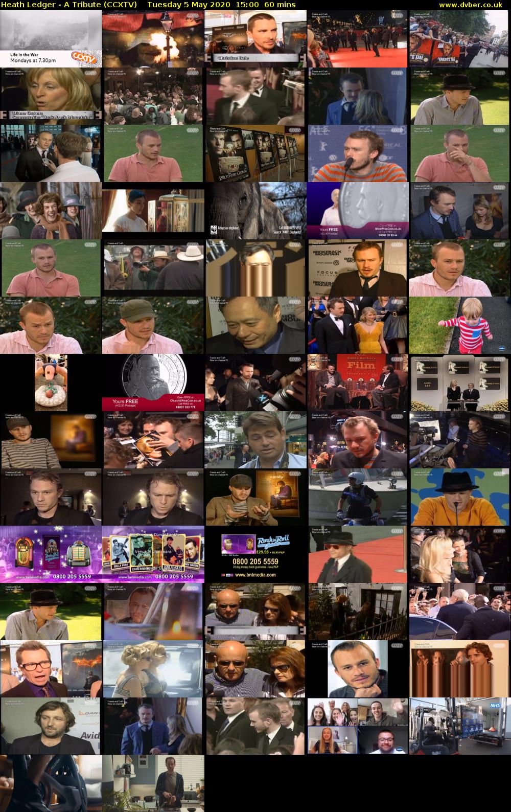 Heath Ledger - A Tribute (CCXTV) Tuesday 5 May 2020 15:00 - 16:00