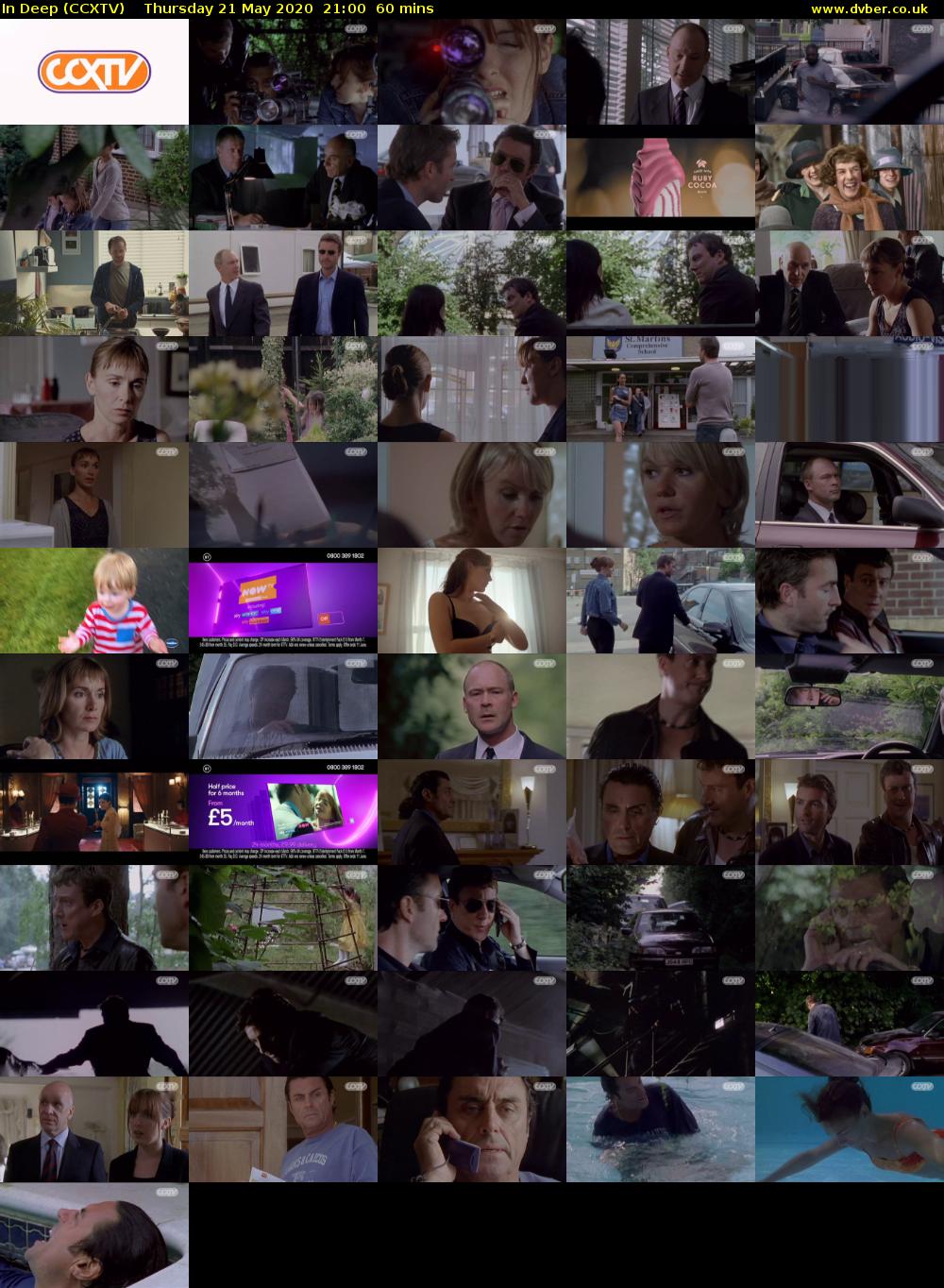 In Deep (CCXTV) Thursday 21 May 2020 21:00 - 22:00