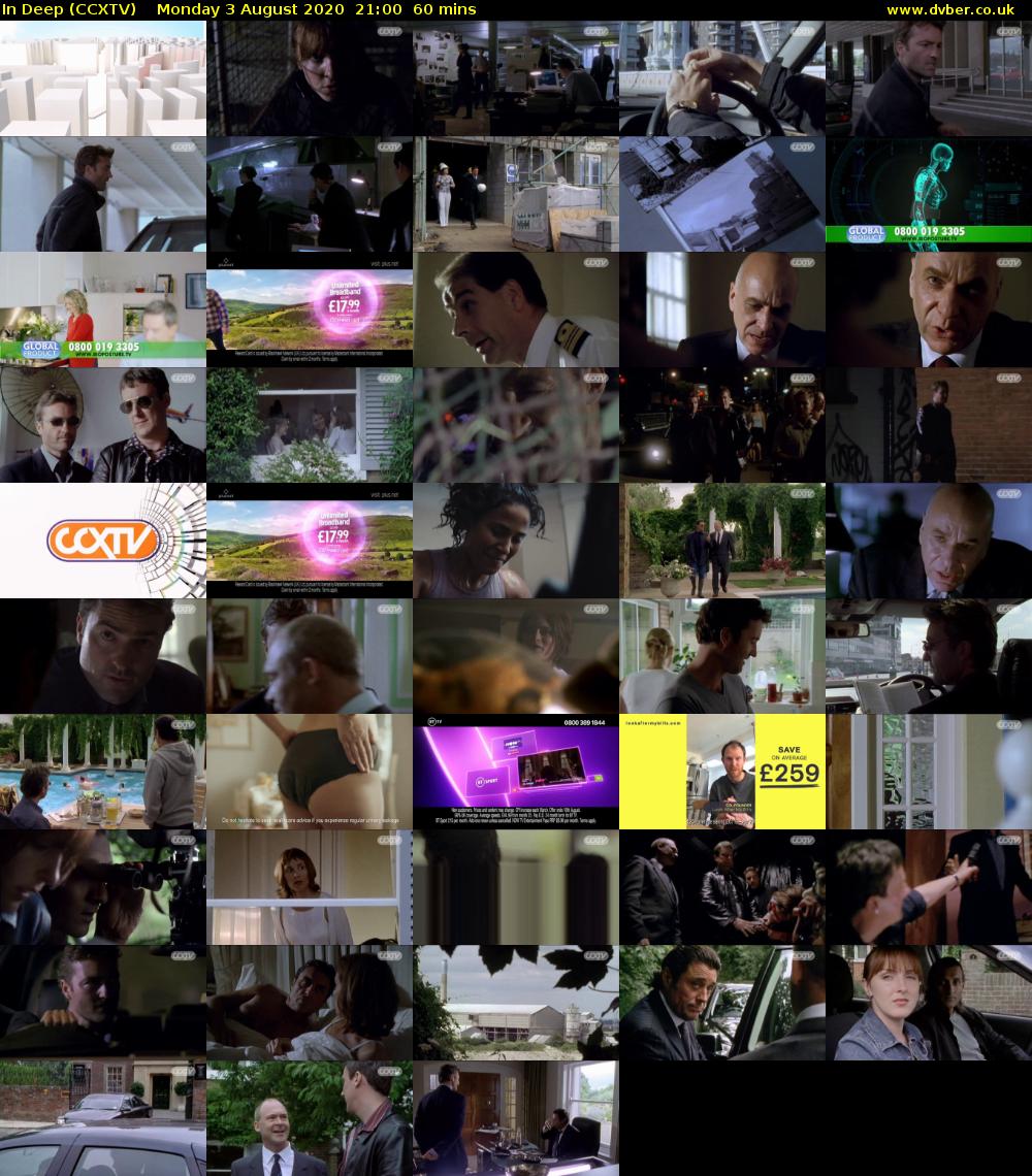 In Deep (CCXTV) Monday 3 August 2020 21:00 - 22:00
