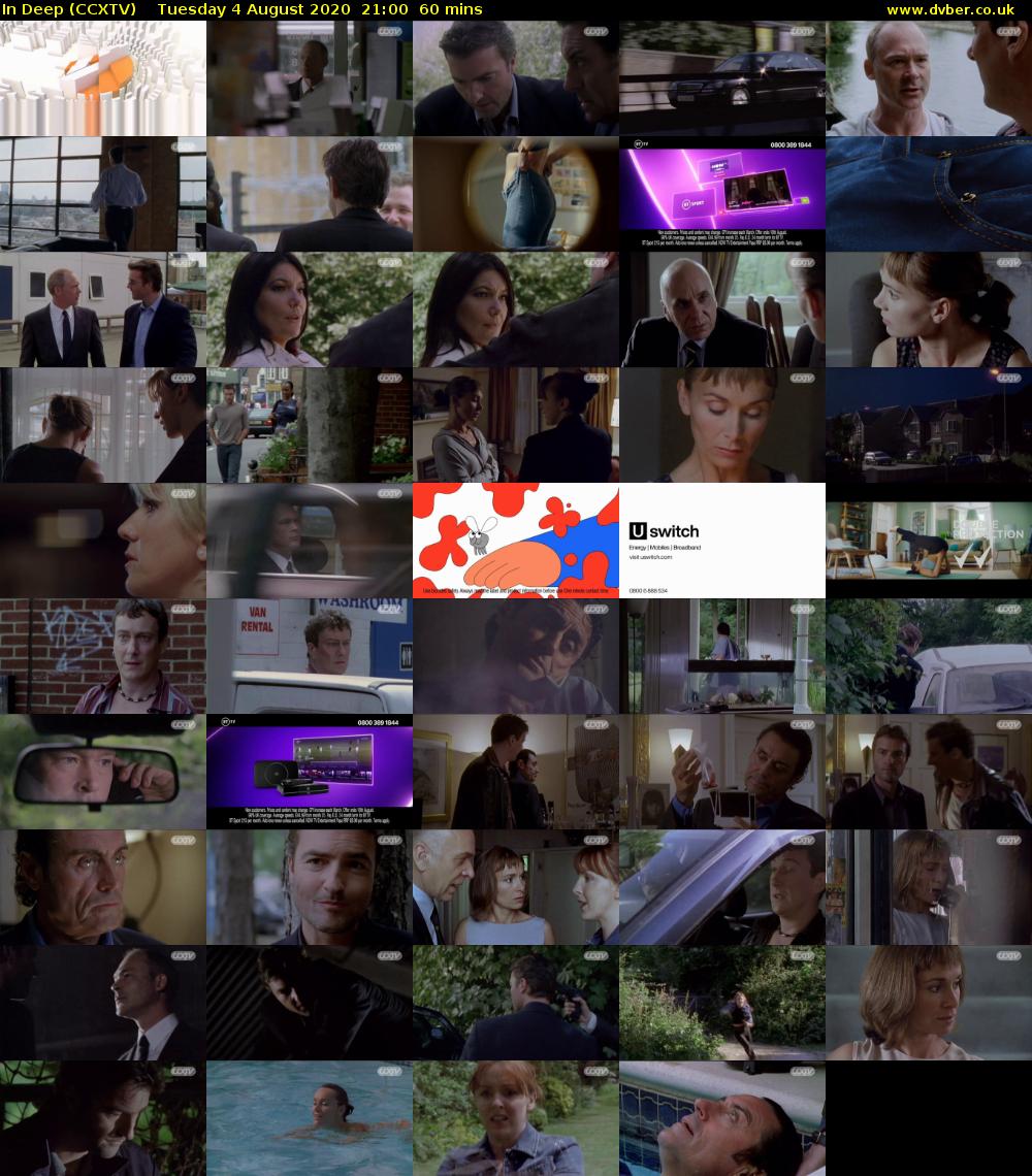 In Deep (CCXTV) Tuesday 4 August 2020 21:00 - 22:00