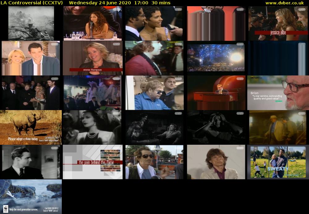 LA Controversial (CCXTV) Wednesday 24 June 2020 17:00 - 17:30