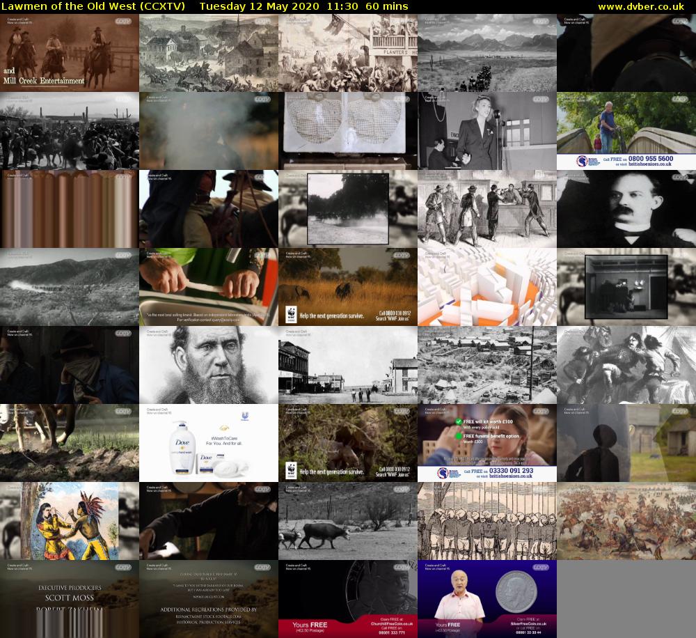 Lawmen of the Old West (CCXTV) Tuesday 12 May 2020 11:30 - 12:30